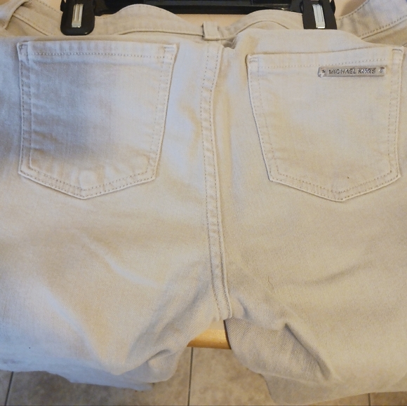 Michael Kors light grey jeans sz.4 comfortable straight legs - Picture 3 of 6